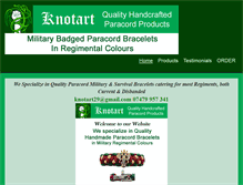 Tablet Screenshot of knotart.net